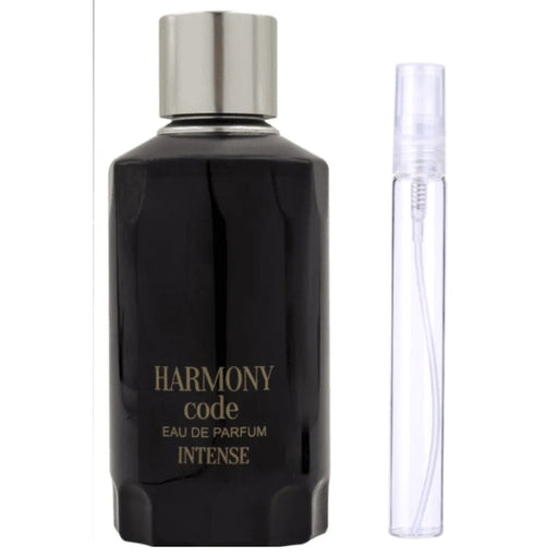 Decant Fragrance World Harmony Code Intense Edp Hombre. Fragrance World 10 ml