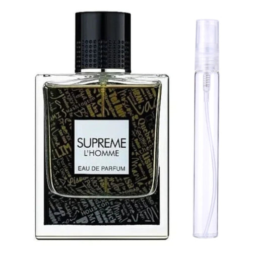Decant Fragrance World Supreme L'Homme EDP 10 ML Fragrance World