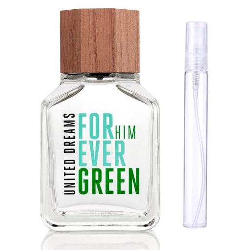 Decant Benetton United Dreams Forever Green for Him Edt 10 ML Benetton