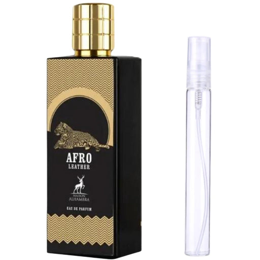 Decant Afro Leather Edp Unisex Al Hambra 10 ml