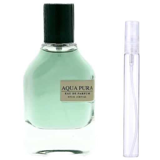 Decant Fragrance World Aqua Pura Edp Unisex (Orto Parisi Megamare) 10 ML Fragrance World