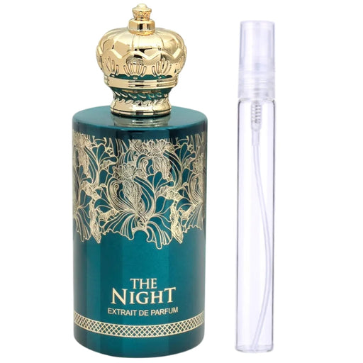 Decant Fragrance world The Night Extrait De Parfum Edp 10 ML Fragrance World