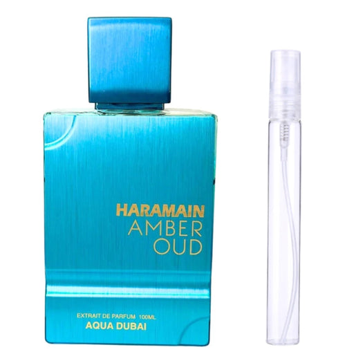 Decant Al Haramain Amber Oud Aqua Dubai Extrait De Parfum Unisex Al Haramain