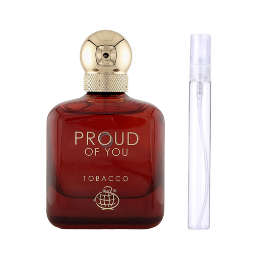 Decant Fragrance World Proud of You Tobacco Edp Hombre Fragrance World