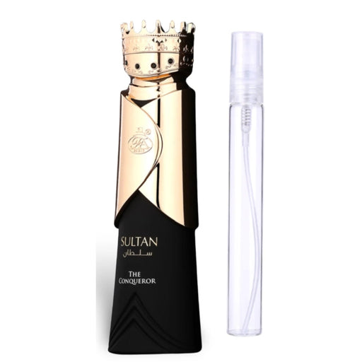 Decant Fragrance World Sultan The Conqueror Edp Hombre (Chopard black incense malaki) Fragrance World 10 ml