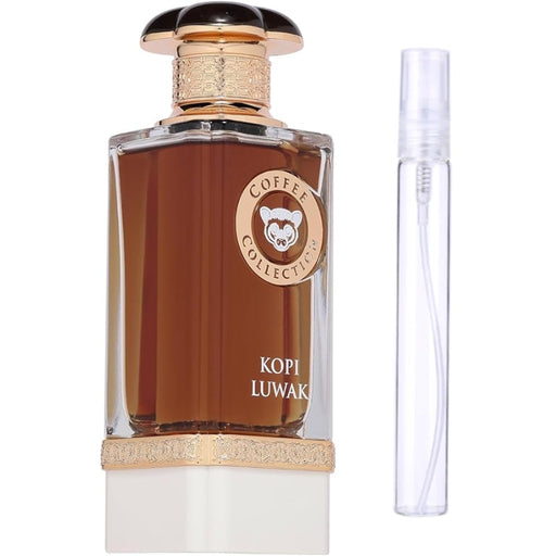 Decant Fragrance World Coffee Collection Kopi Luwak Edp Unisex Fragrance World 10 ml